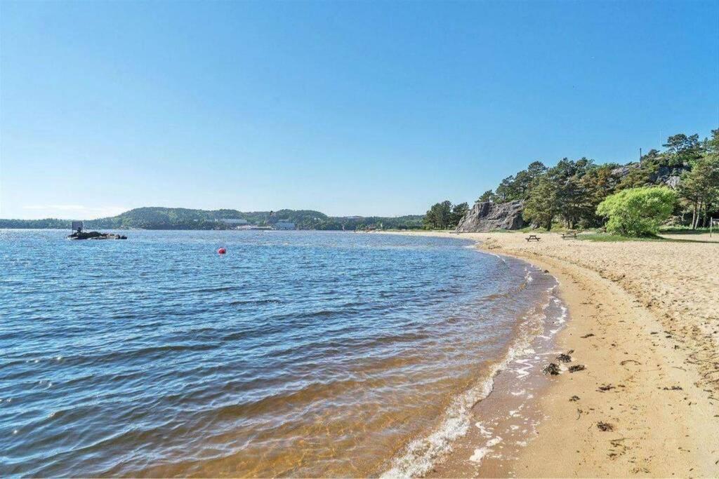 Nybygd Feriebolig Rett Ved Strand Til Leie! Kristiansand Dış mekan fotoğraf