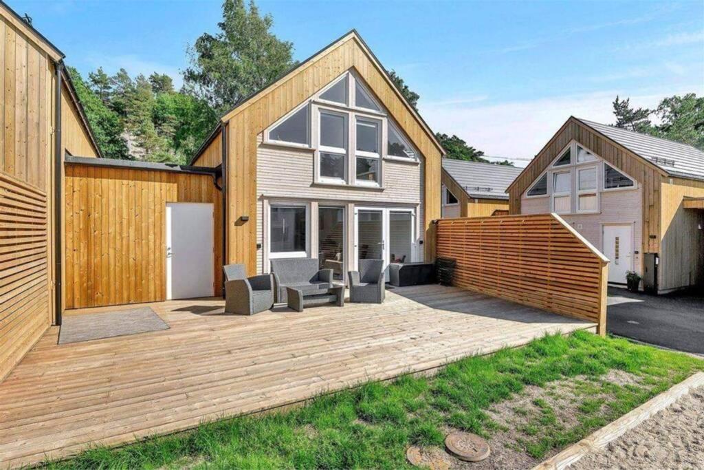 Nybygd Feriebolig Rett Ved Strand Til Leie! Kristiansand Dış mekan fotoğraf